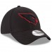 Men's Arizona Cardinals New Era Black Tone Tech Three 39THIRTY Flex Hat 3016191